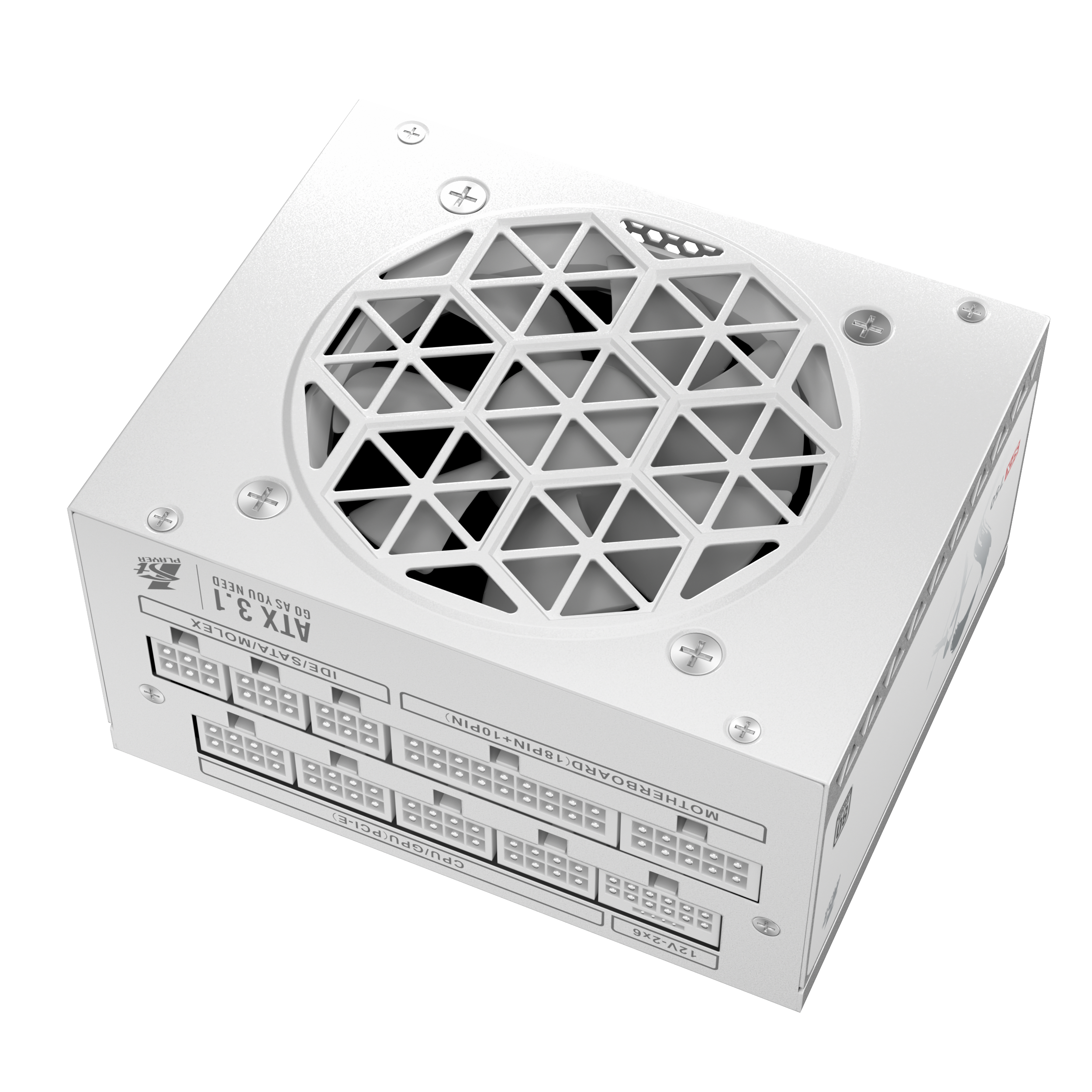 六边形战士 SFX750W ATX3 白金（白）