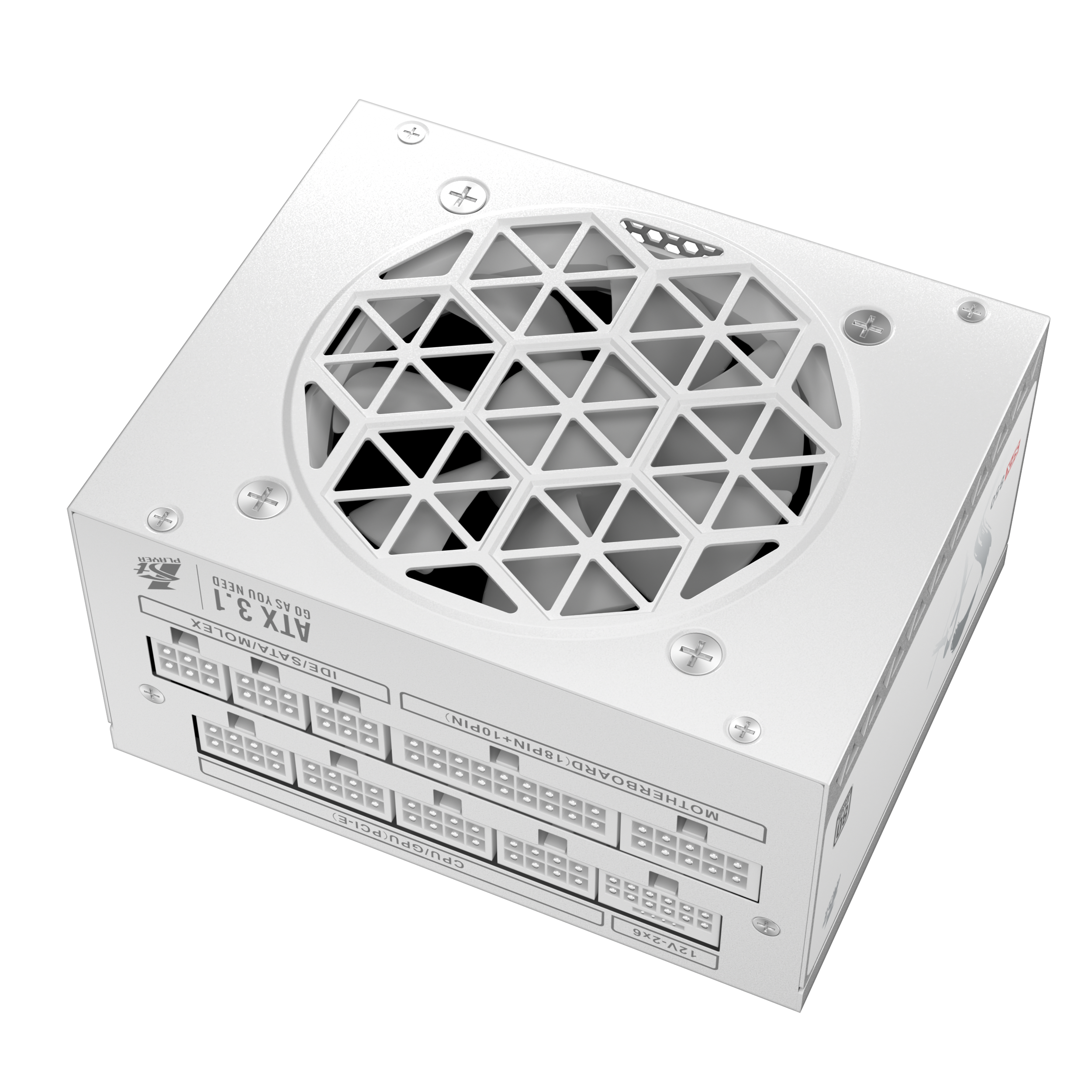 六边形战士 SFX850W ATX3 金牌（白）