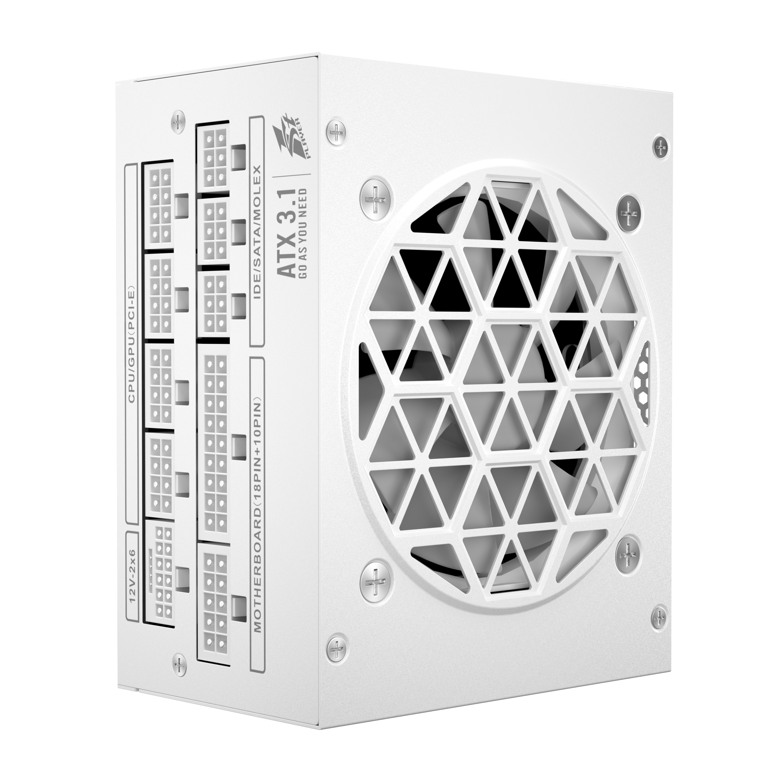 六边形战士 SFX750W ATX3 白金（白）