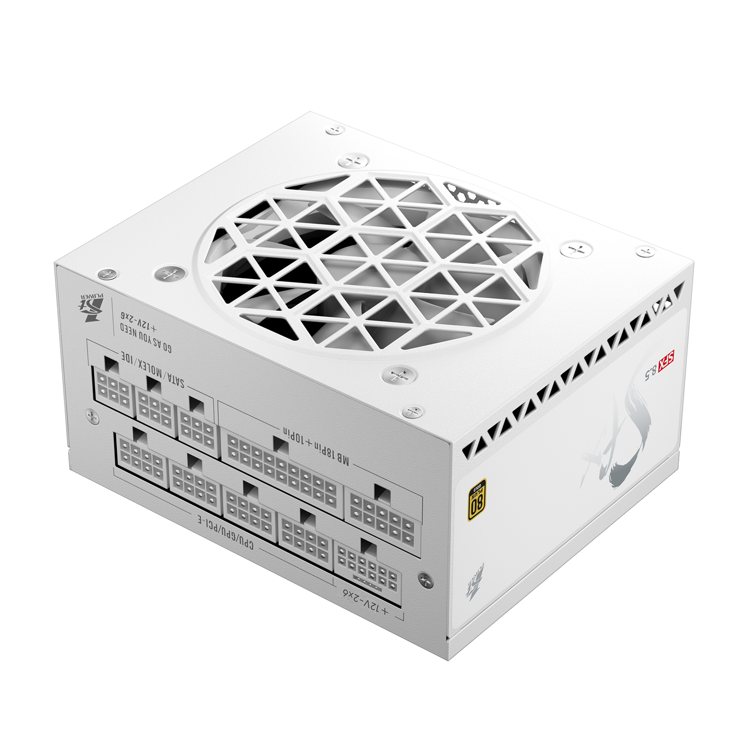 六边形战士 SFX850W ATX3 金牌（白）